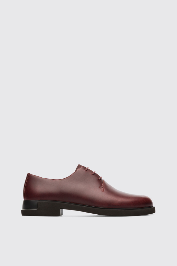 Side view of Iman Dark Brown Formal Shoes for Women