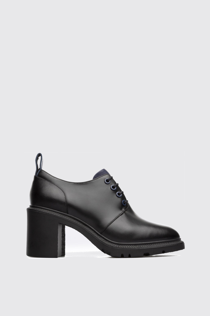 Side view of Whitnee Black Formal Shoes for Women