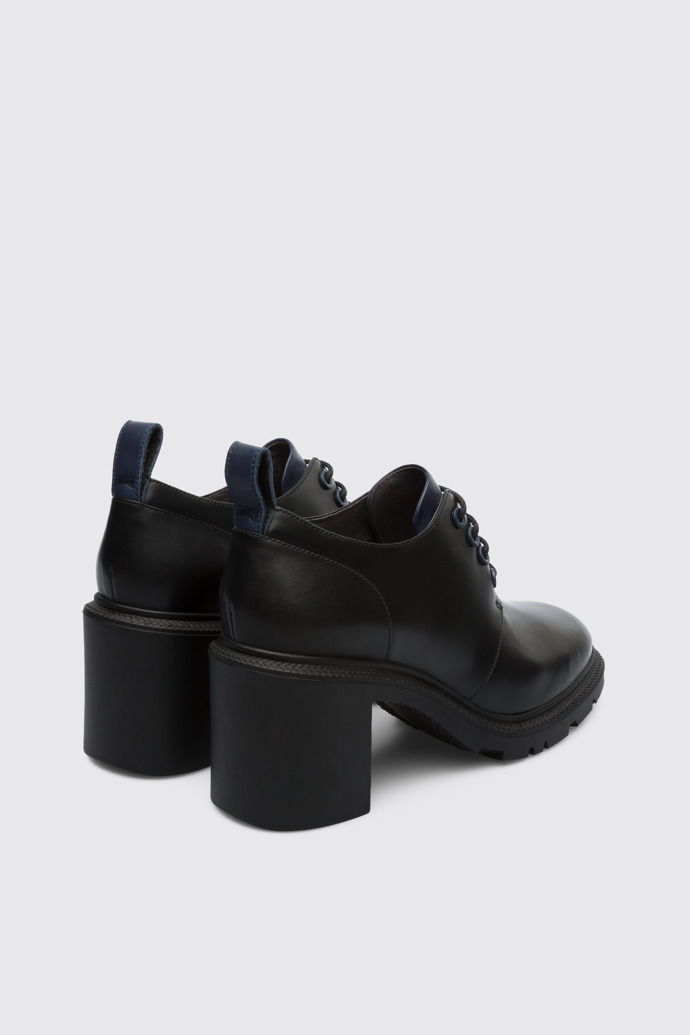 Back view of Whitnee Black Formal Shoes for Women