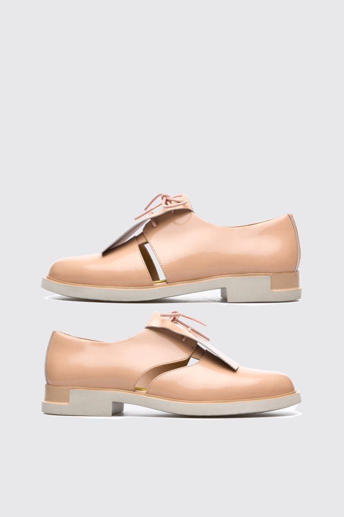 Side view of Twins Nude Formal Shoes for Women
