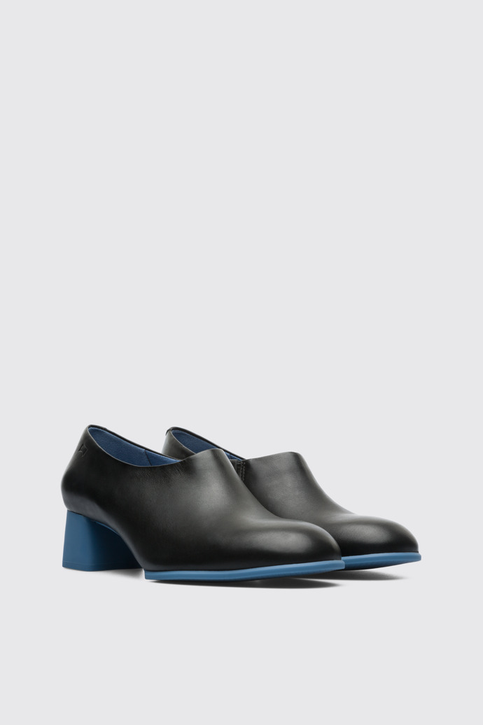 Front view of Katie Black Formal Shoes for Women
