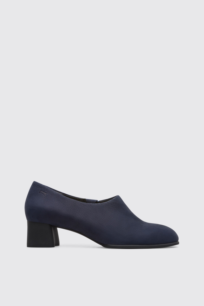 Side view of Katie Blue Heels for Women