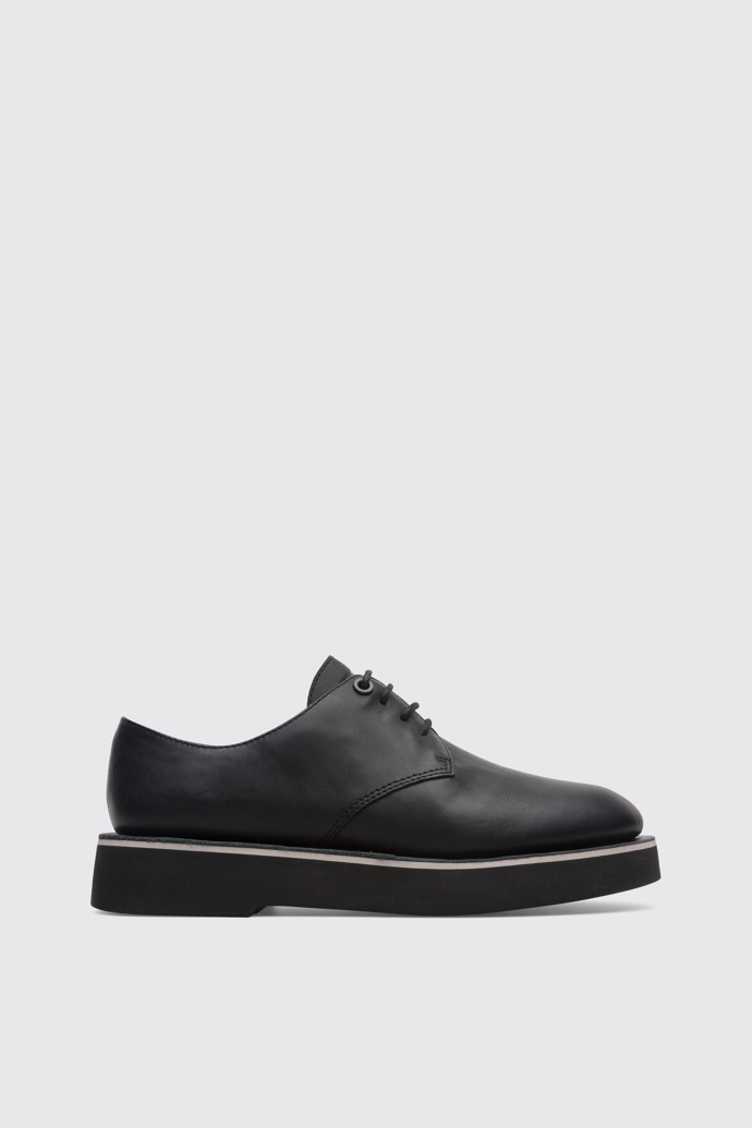 Side view of Tyra Black Formal Shoes for Women