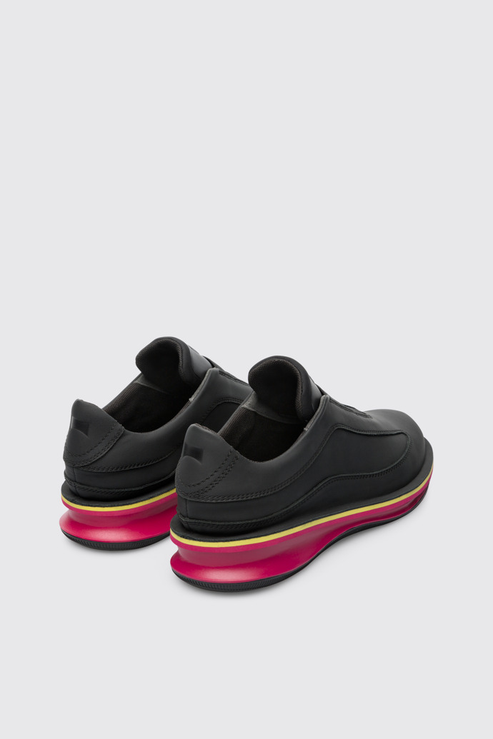 Back view of Rolling Black Sneakers for Women