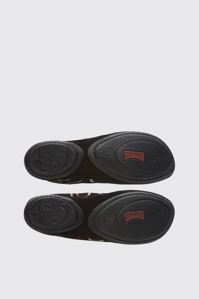 The sole of Twins Black Ballerinas for Women
