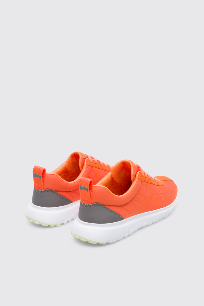 Back view of Canica Orange Sneakers for Women