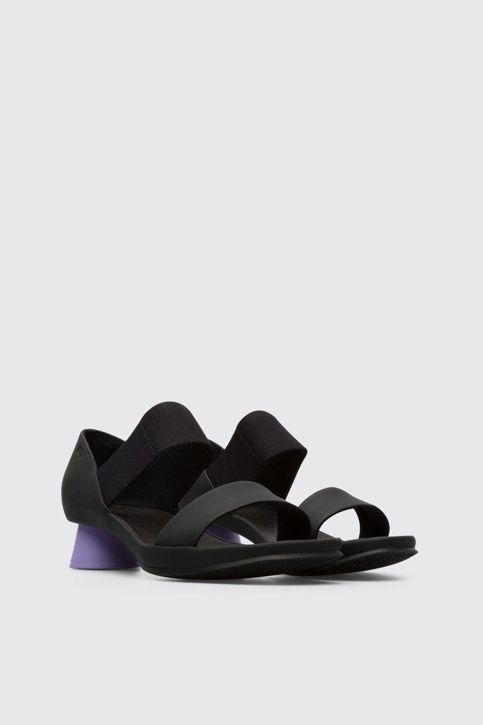Front view of Alright Black women’s sandal