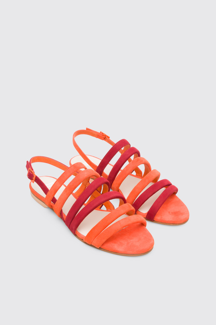 Front view of Twins Multicolor Sandals for Women