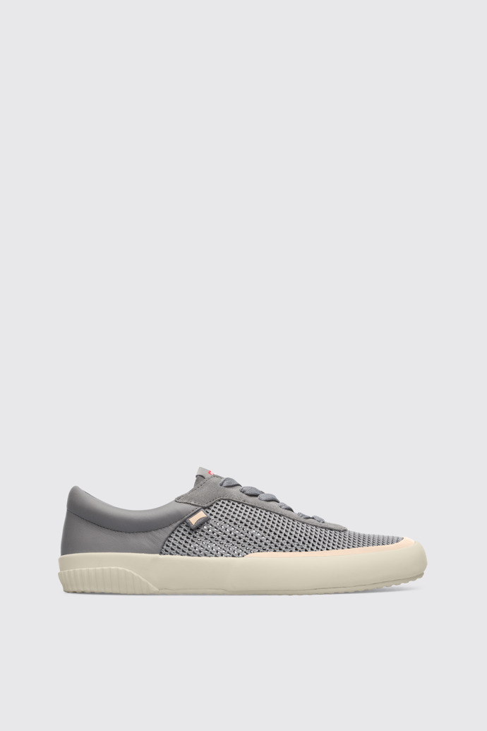 Side view of Peu Rambla Grey Sneakers for Women
