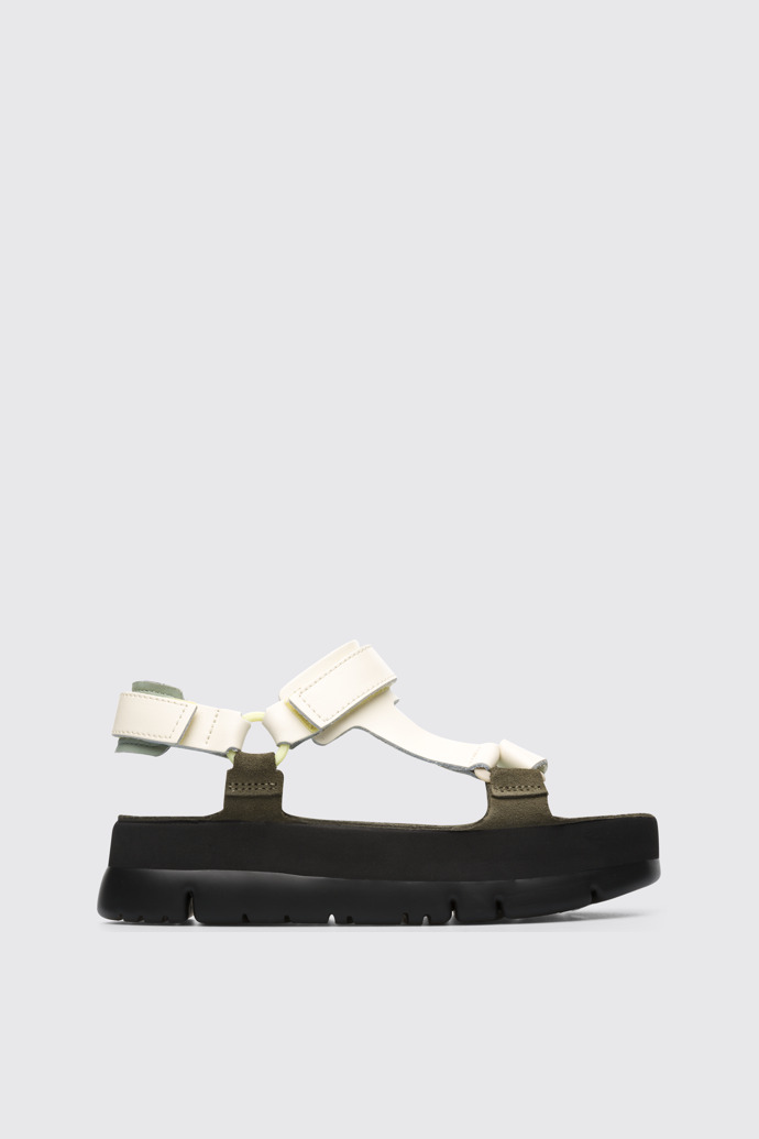 Side view of Oruga Up Multicolor Sandals for Women
