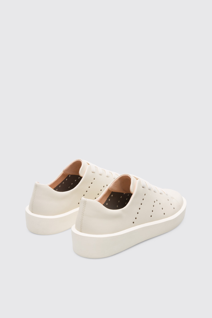 Back view of Courb Cream color women´s sneaker