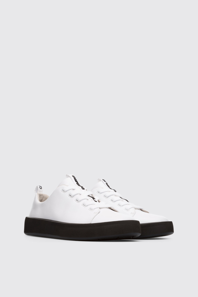 Front view of Courb White Sneakers for Women