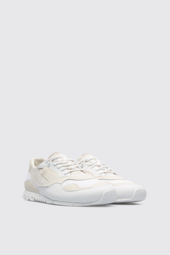 Front view of Nothing Women’s white sneaker