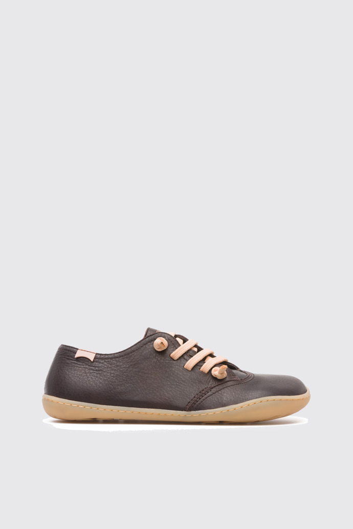 Side view of Peu Brown Casual Shoes for Women