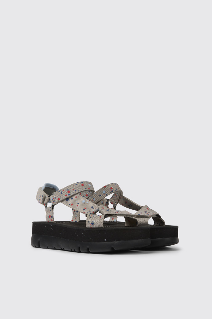 Oruga Up Sandalias de PET reciclado multicolores para mujer
