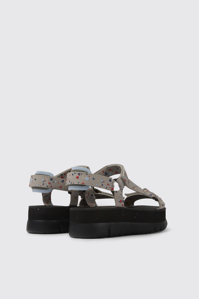Oruga Up Sandalias de PET reciclado multicolores para mujer