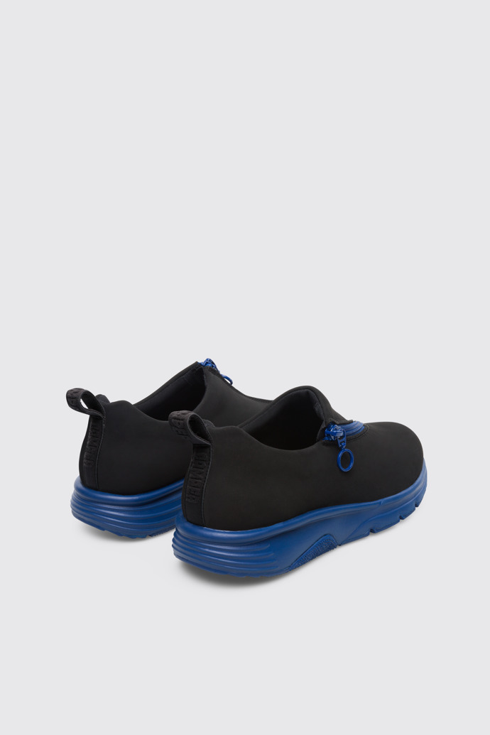 Back view of Twins Black Sneakers for Women