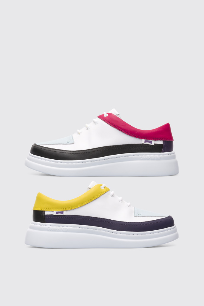 Side view of Twins Multicolor Casual Shoes for Women