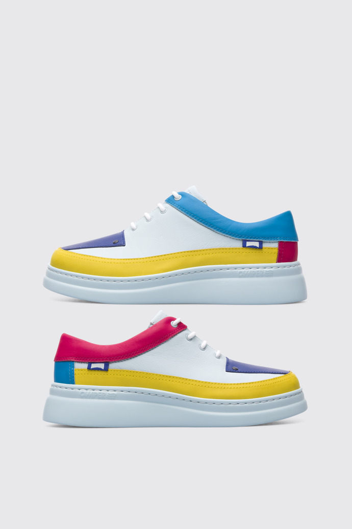 Side view of Twins Multicolor Casual Shoes for Women