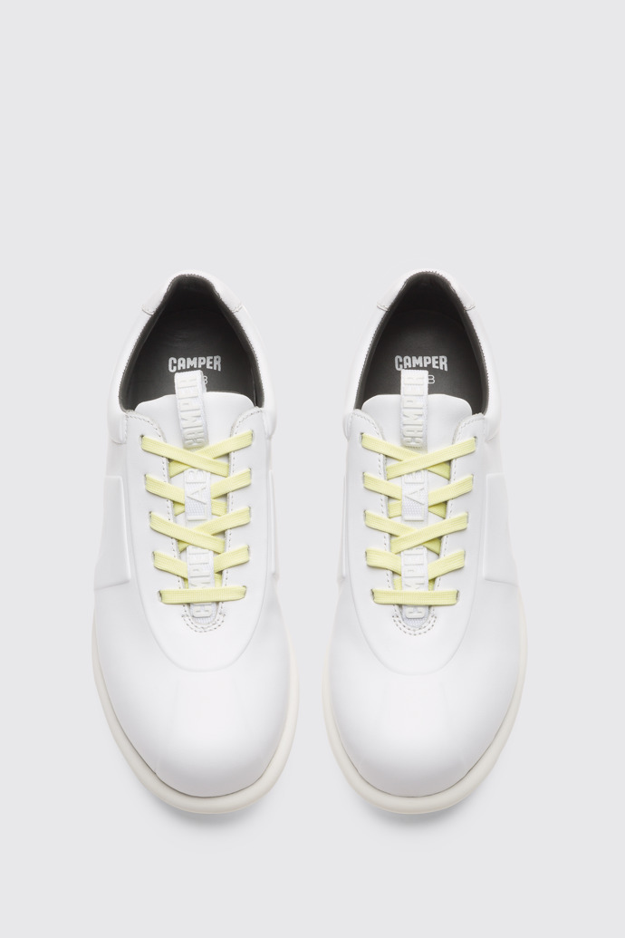 Overhead view of Pelotas White Sneakers for Women