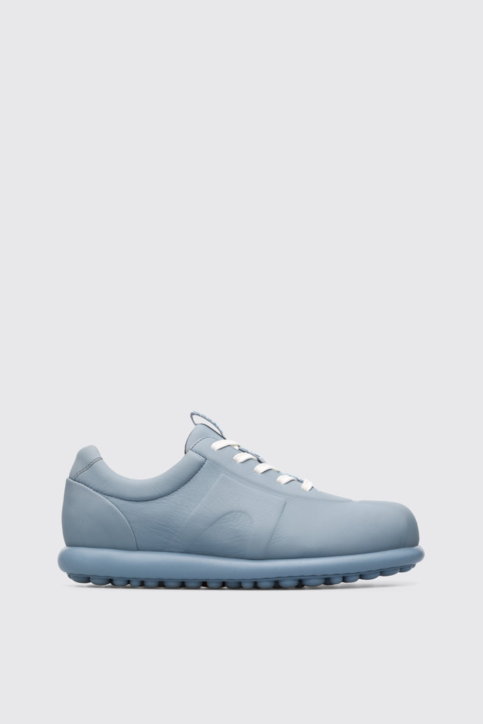 Side view of Pelotas Blue Sneakers for Women