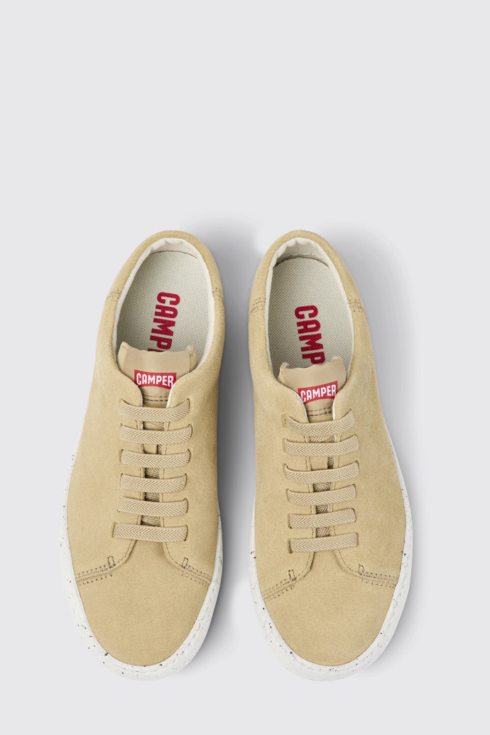 Peu Touring Tenis de piel en color beige para mujer