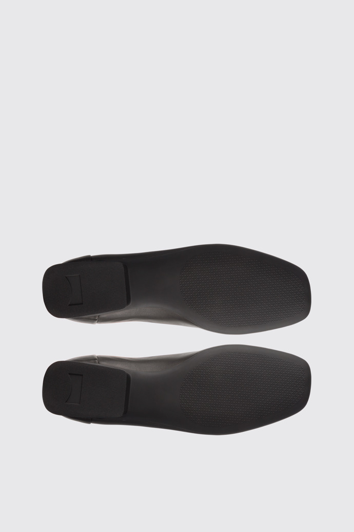 The sole of Twins Black Flat Shoes for Women