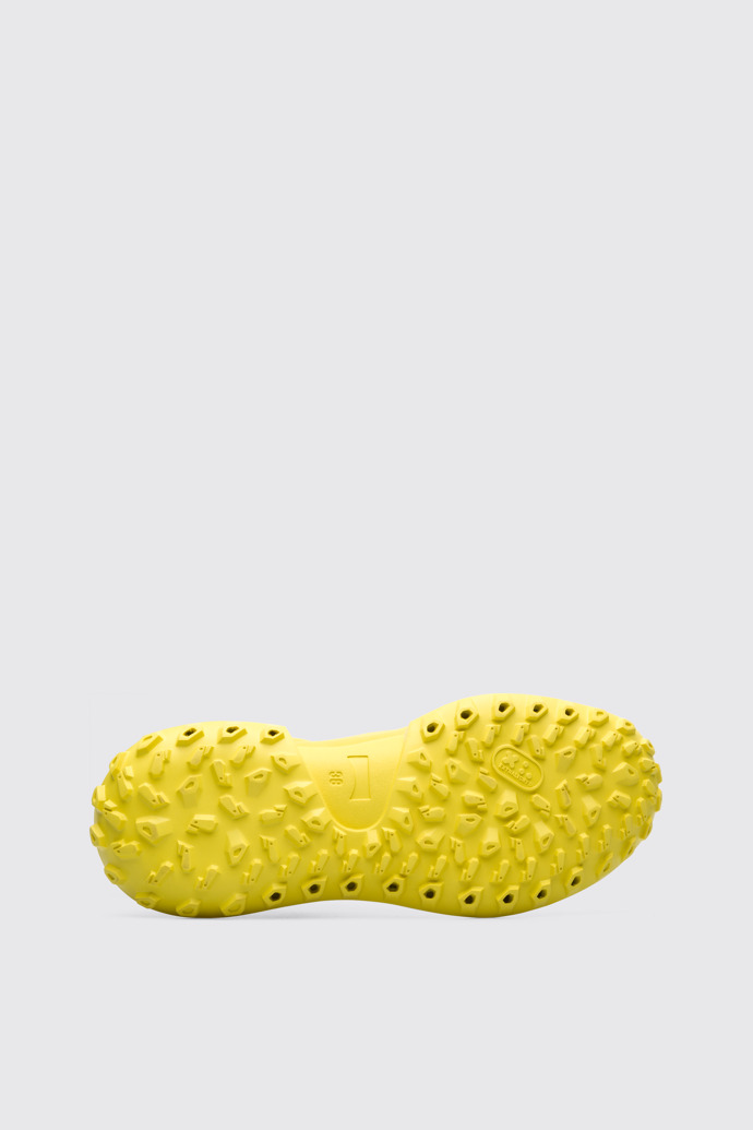 The sole of CRCLR Yellow Sneakers for Women