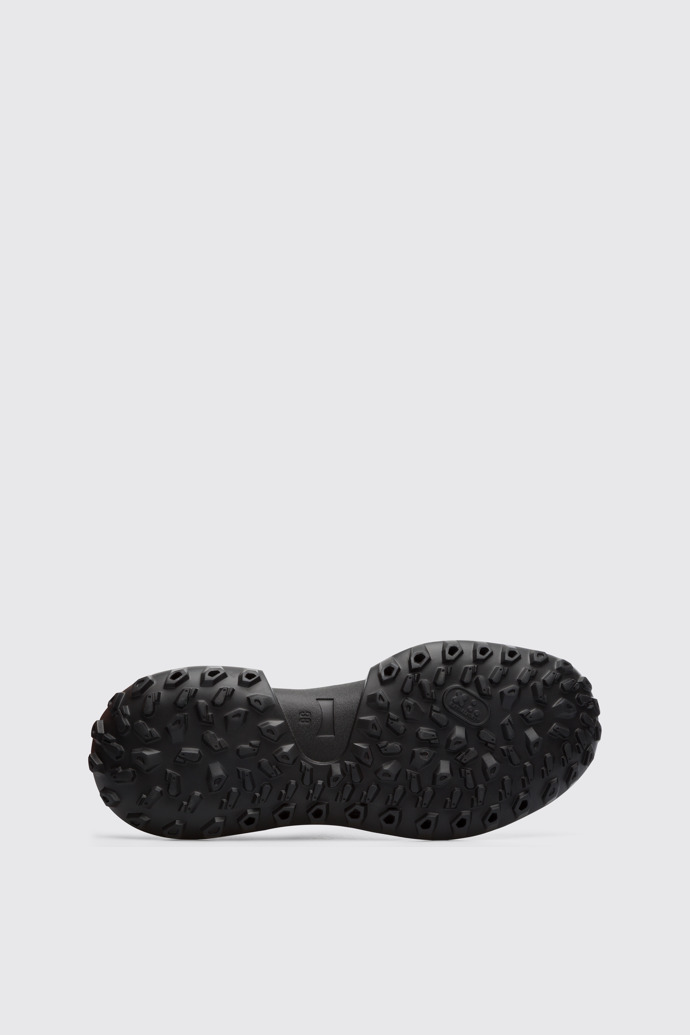 The sole of CRCLR Women’s black, dark gray and light gray sneaker
