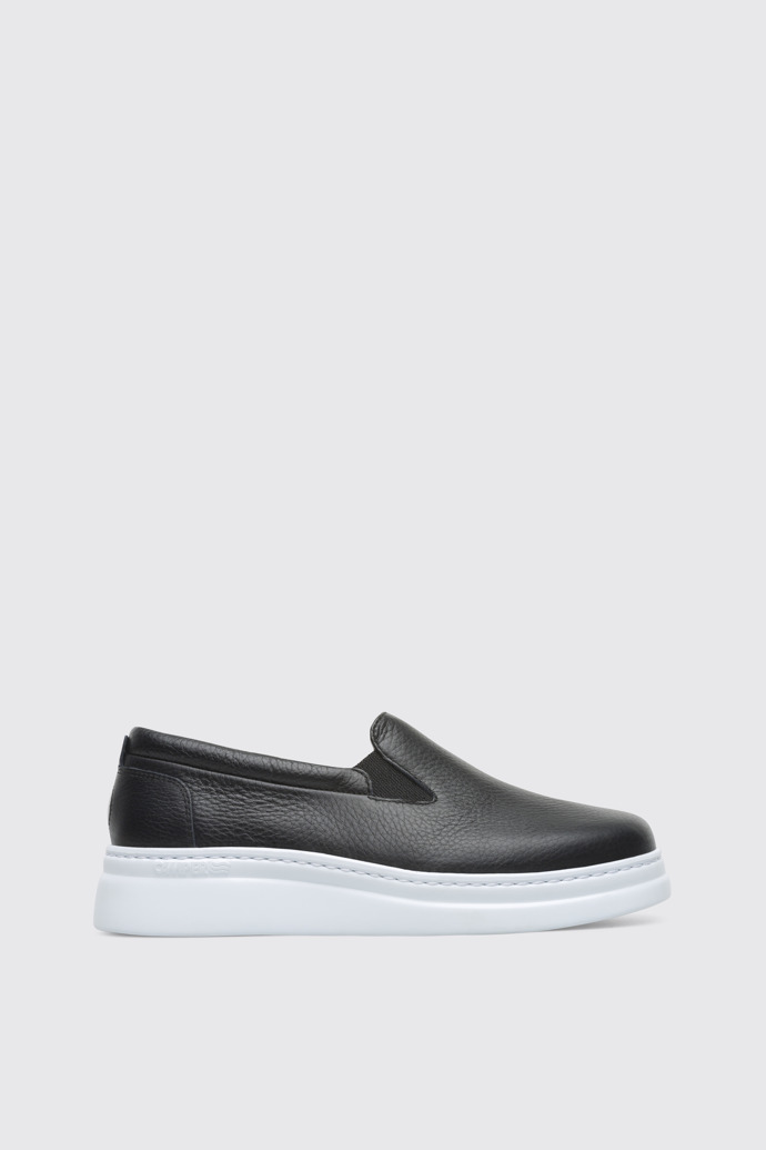 Side view of Runner Up Black Casual Shoes for Women