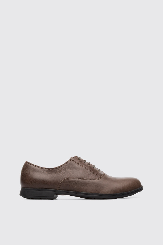 Side view of Mil Grey Formal Shoes for Women