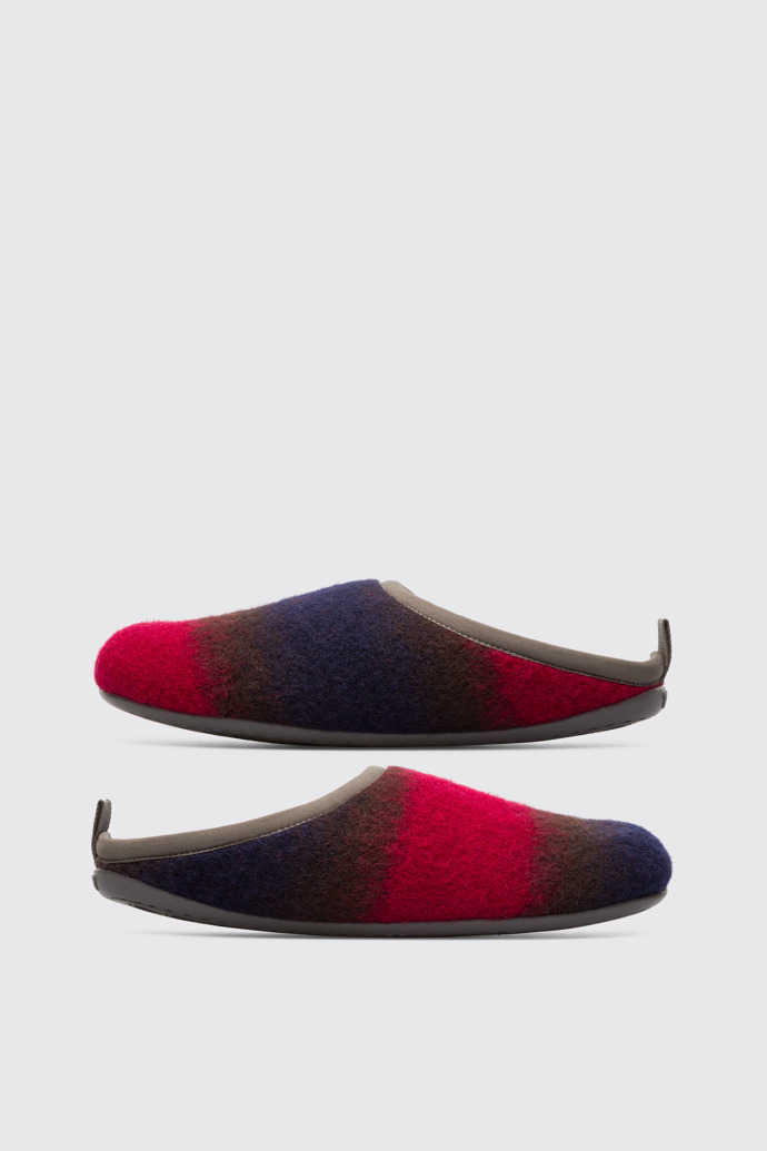 Side view of Twins Multicolor Slippers for Women