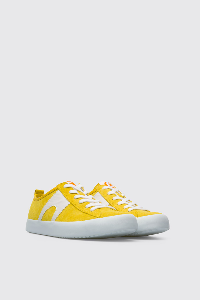 Front view of Imar Women’s yellow sneaker