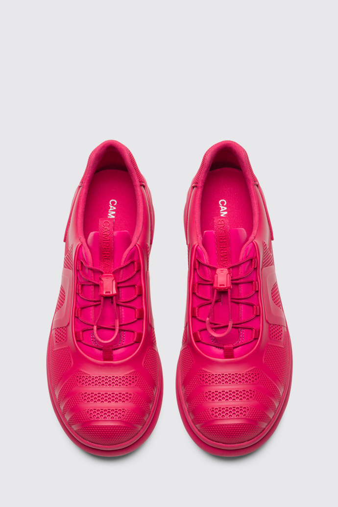 Overhead view of Pelotas Protect Pink Sneakers for Women