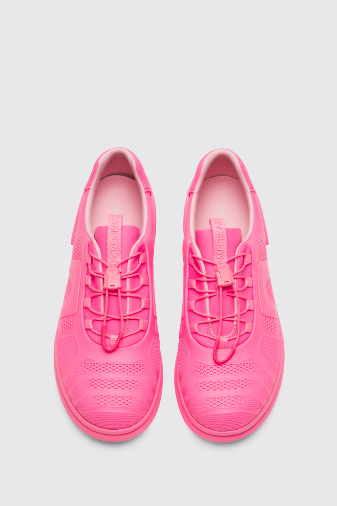 Overhead view of Pelotas Protect Pink Sneakers for Women