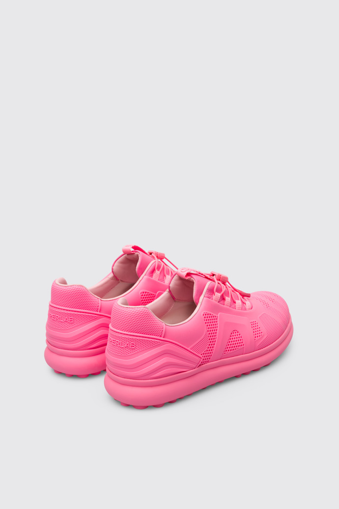Back view of Pelotas Protect Pink Sneakers for Women