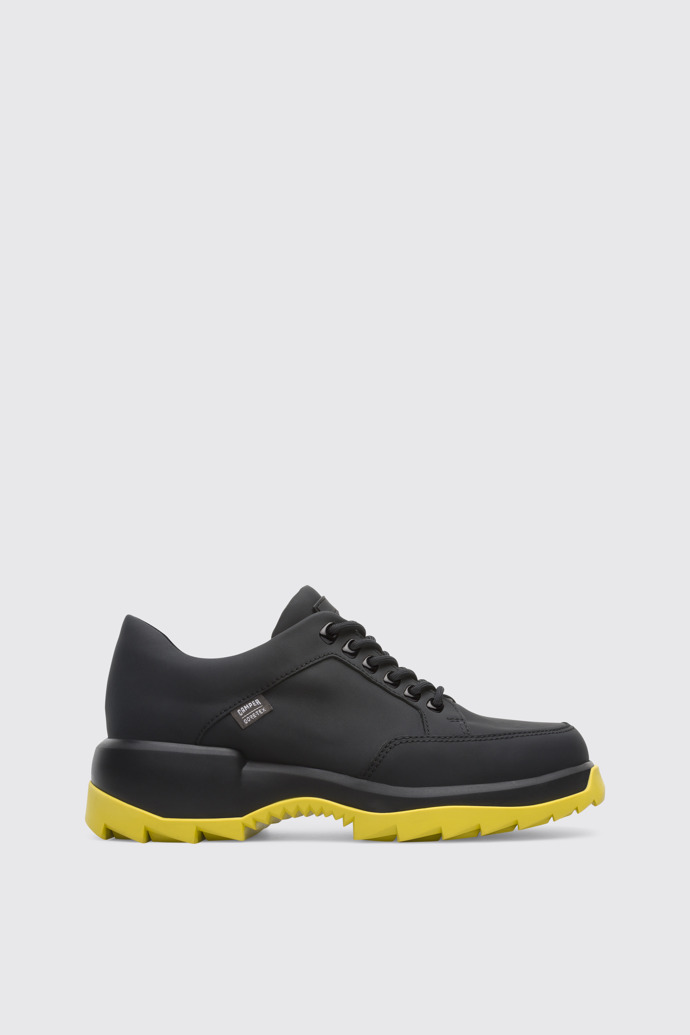 Side view of Helix Black Sneakers for Women