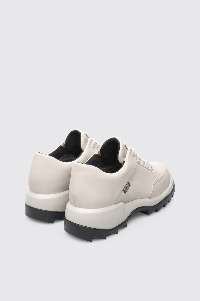 Back view of Helix Beige Sneakers for Women