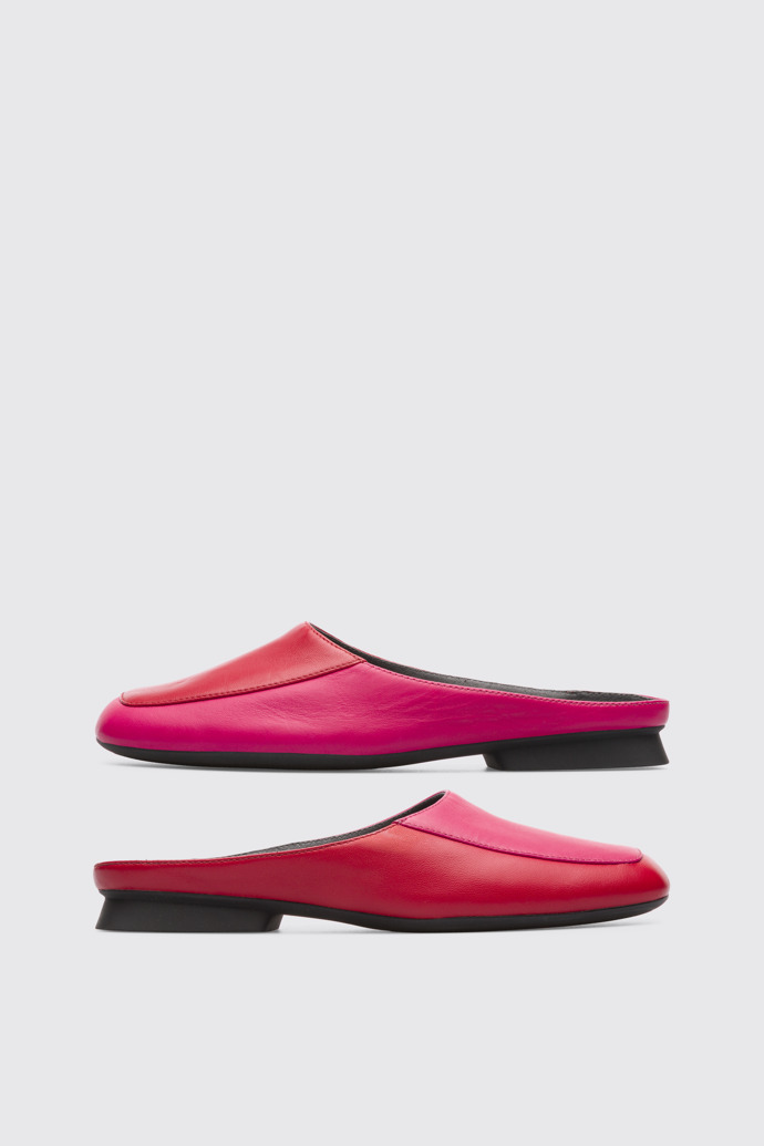 Side view of Twins Multicolor Flat Shoes for Women