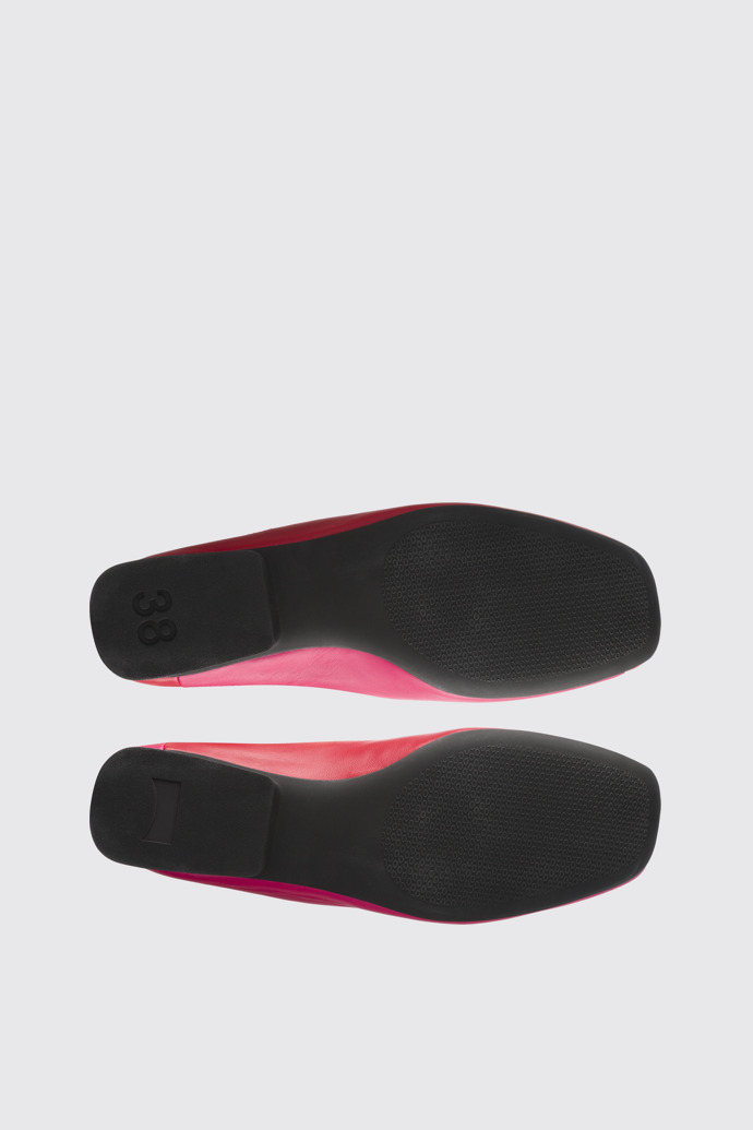 The sole of Twins Multicolor Flat Shoes for Women