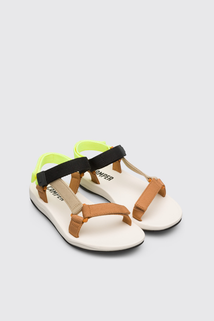 Front view of Match Women’s multicolored sandal