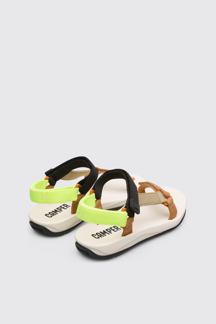 Back view of Match Women’s multicolored sandal