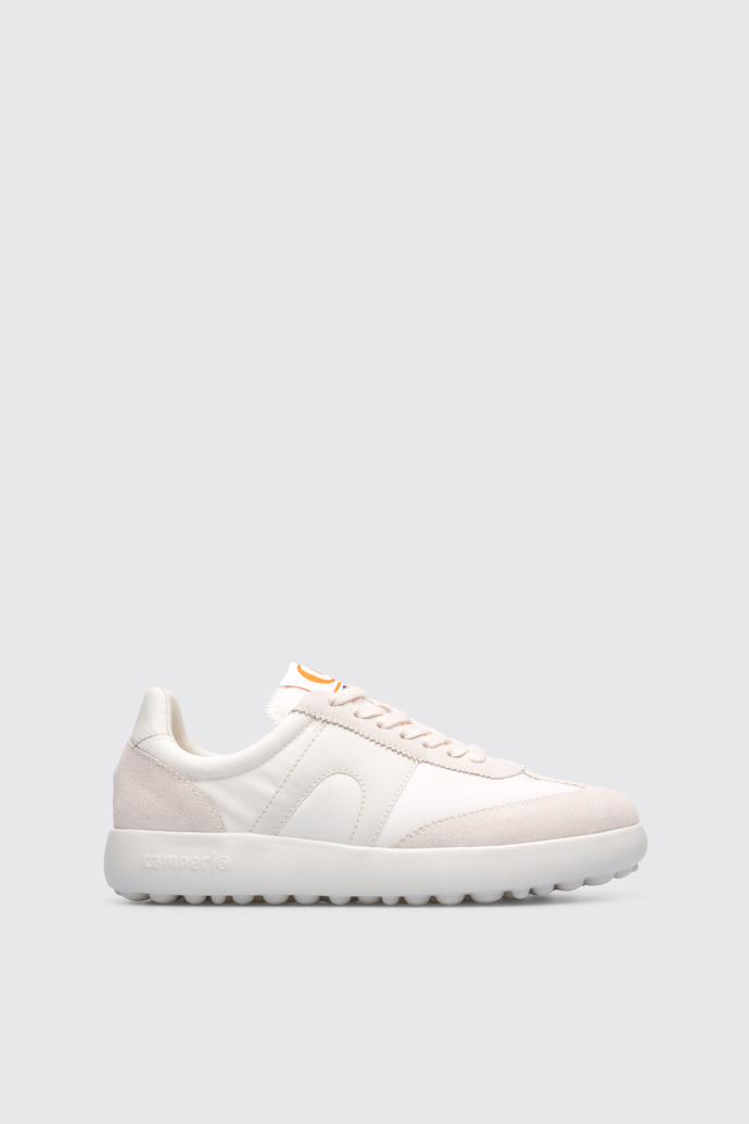 Side view of Pelotas XLite White sneaker for women