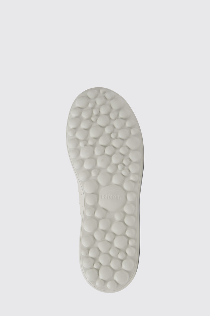 Pelotas XLite Weißer Damensneaker aus Recycling-PET & Nubukleder