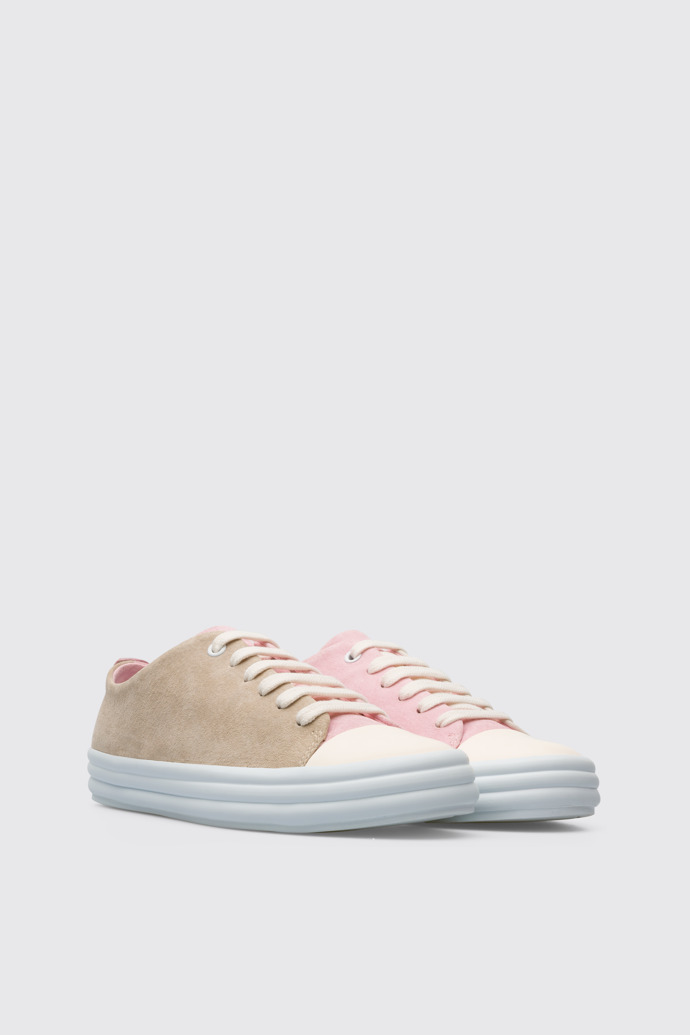 Front view of Twins Women's multi-colored sneaker