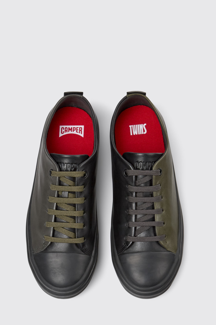 Twins Sneakerși din piele pentru femei, multicolor