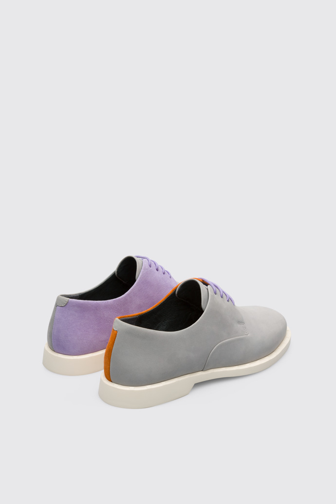 Back view of Twins Women’s multi-colored lace-up shoe