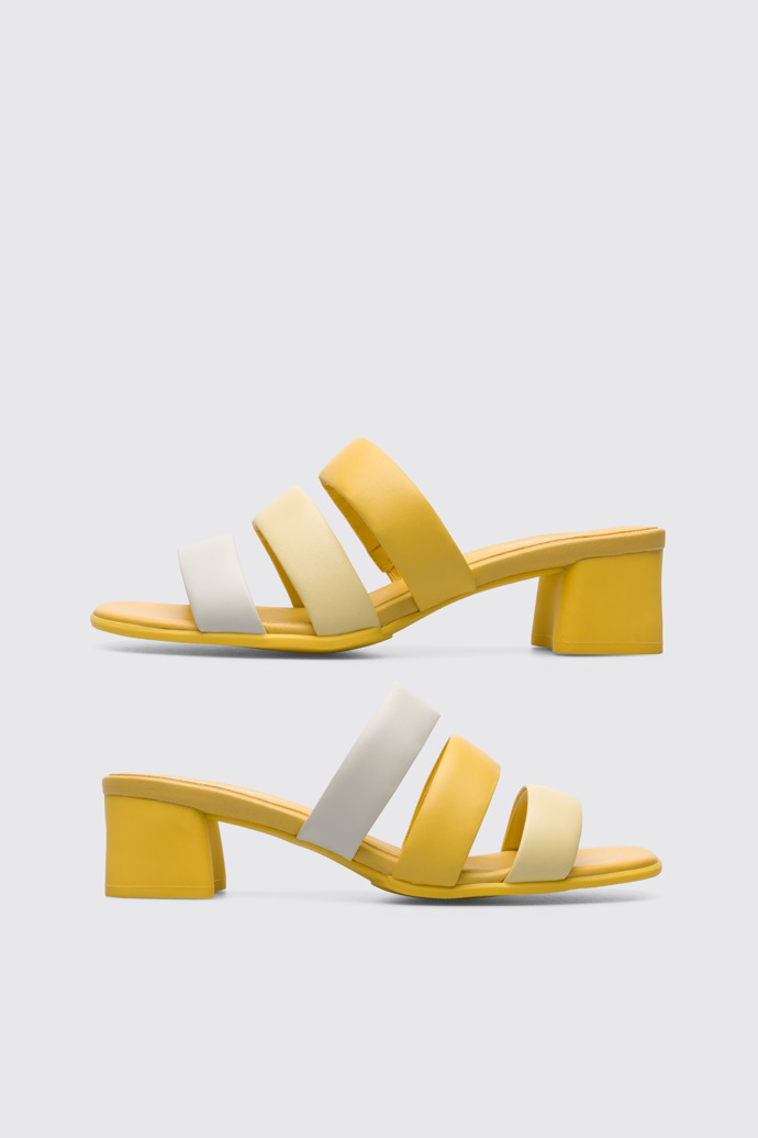 Side view of Twins Multicolored TWINS sandal for women