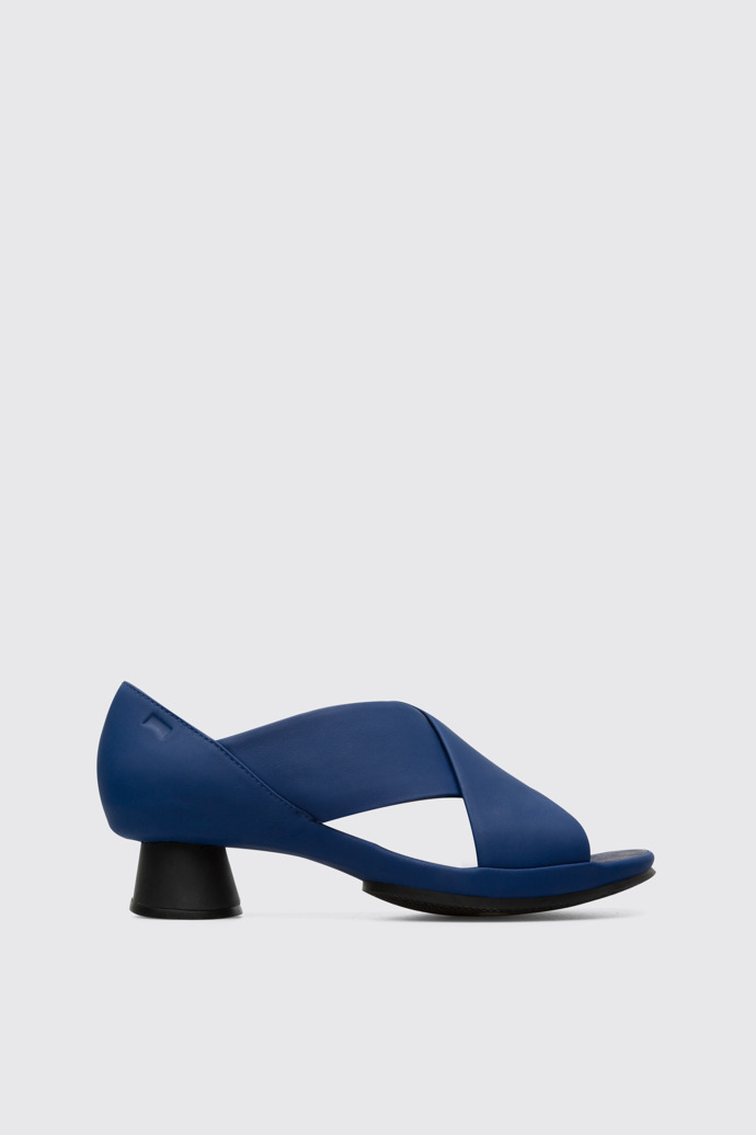 Side view of Alright Blue women’s x-strap sandal