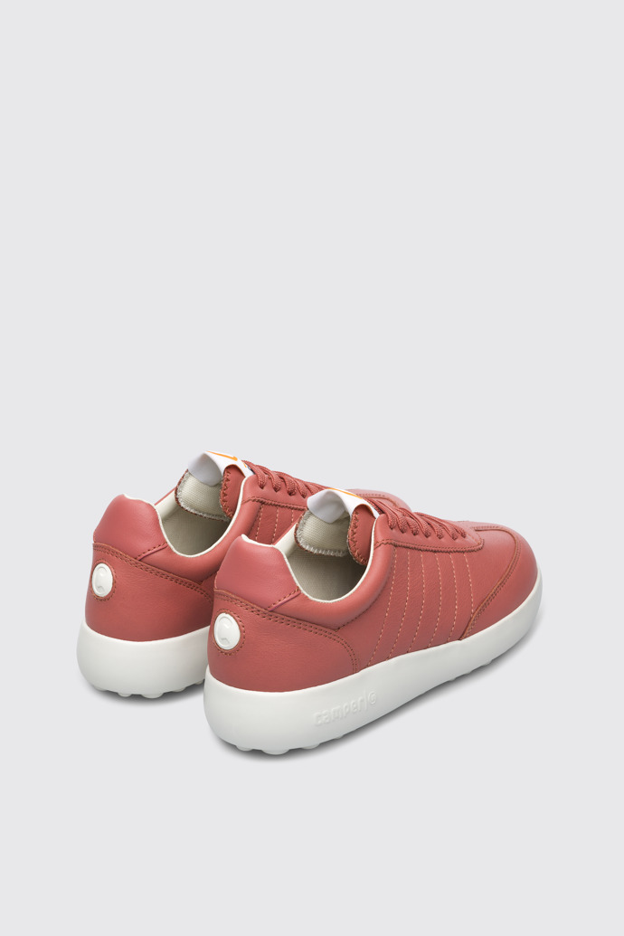 Back view of Pelotas XLite Red sneaker for women